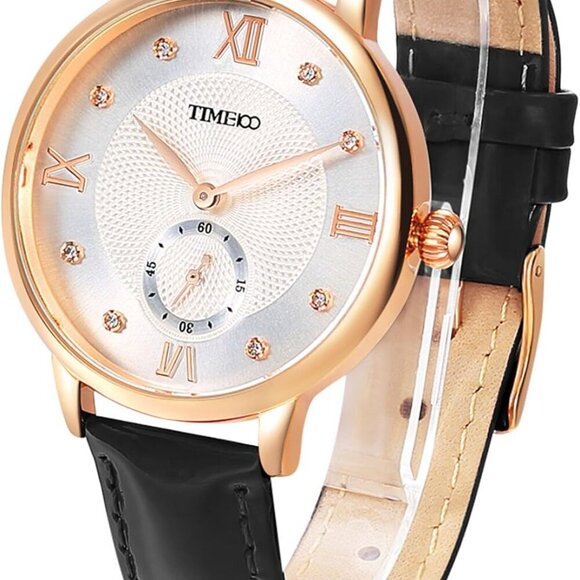 Women's Watches for Ladies Female Wrist Watch Leather Band Waterproof Thin Minim - Picture 2 of 9